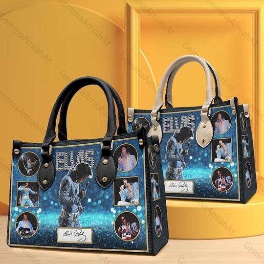 Discover Elvis Presley Leather Bag, Elvis Presley Lover Handbag,