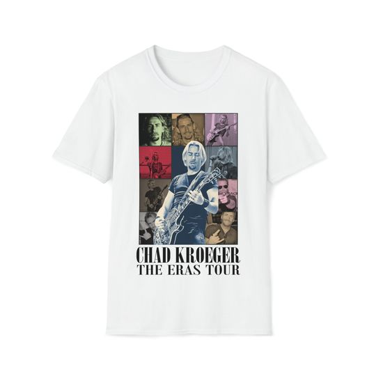 Discover Chad Kroeger The Eras Unisex Softstyle T-Shirt