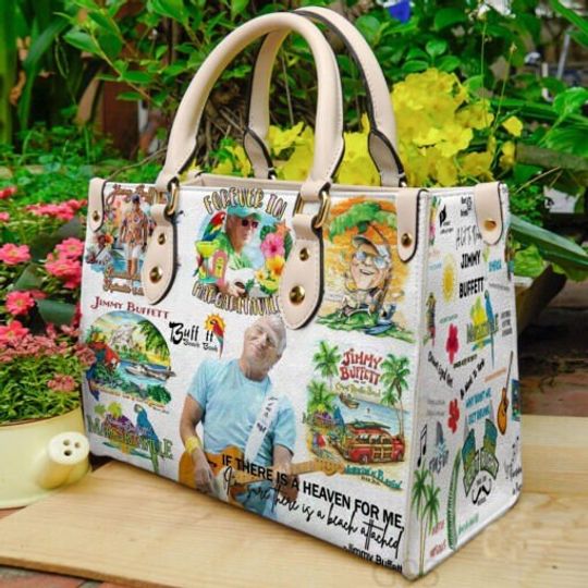 Discover Jimmy buffett Handbag, Music Leather Bags, Jimmy buffett Women Bag
