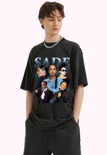 Discover Vintage Sade Washed Tshirt