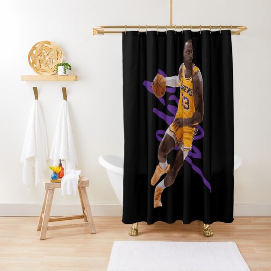 Discover King James LeBron James Shower Curtain, Basketball Goat Shower Curtain