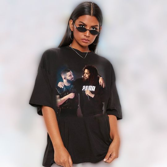 Discover Vintage J cole Drake Graphic shirt, Hip Hop Rap