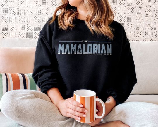 Discover The Mamalorian Sweatshirt - Mum Sweatshirt - Best Mum In The Galaxy