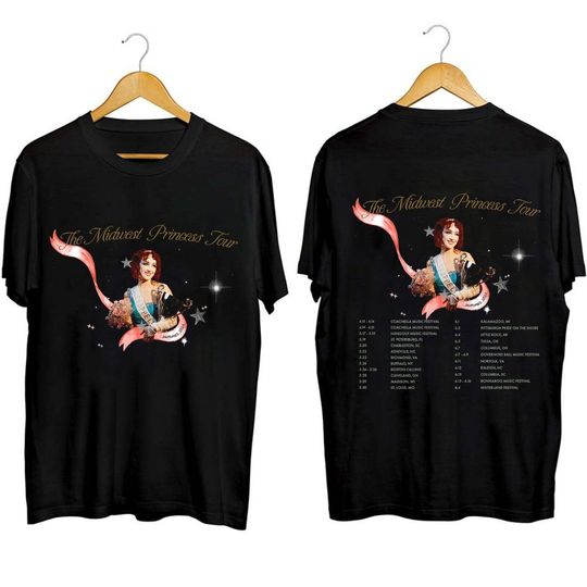 Discover Chappell Roan The Midwest Princess Tour 2024 T-Shirt