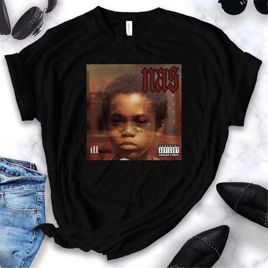 Discover Nas Illmatic Album Vintage Music T Shirt