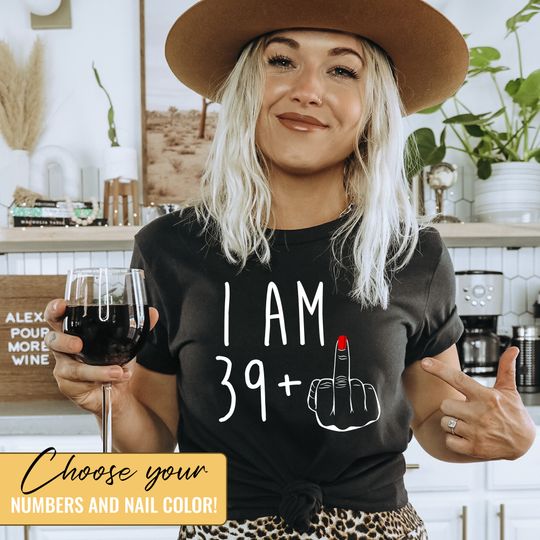 Discover 40th Birthday Gifts For Woman, 40th Birthday Shirt