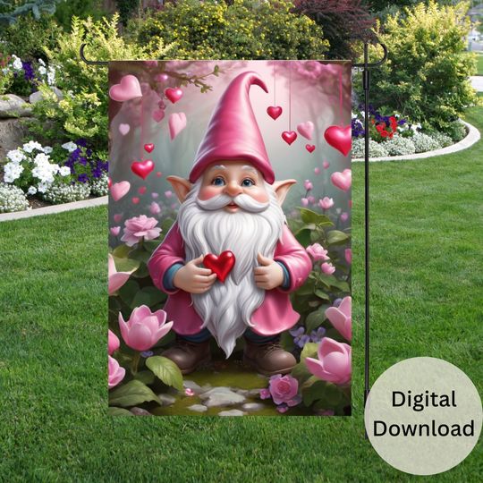 Discover Valentine's Day Garden Flag