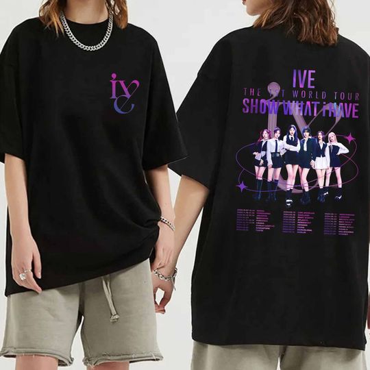 Discover Ive The 1st World Tour 2024 Shirt