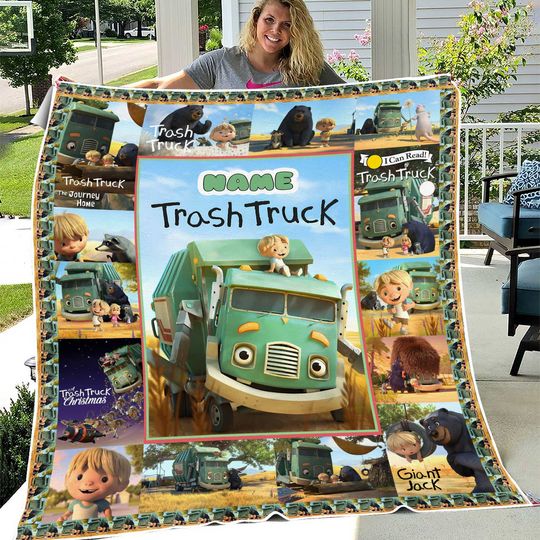 Discover Trash Truck and Hank Blanket
