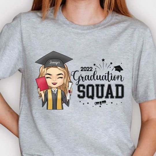 Discover Graduation Squad 2022 - Personalized Unisex T-shirt