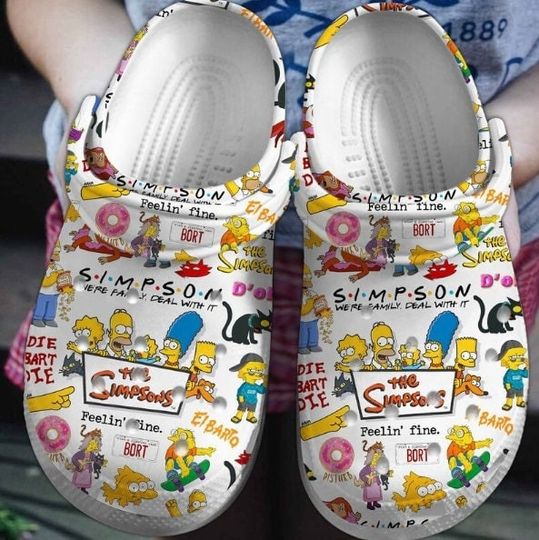Discover The Simpsons Clogs, Cartoon Slippers, Cartoon Clogs Shoes