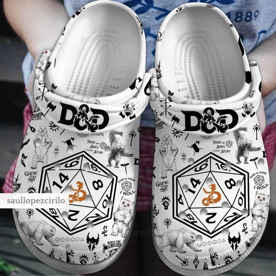Discover DnD Dungeons And Dragons Clogs, Cartoon Slippers, Cartoon Clogs Shoes