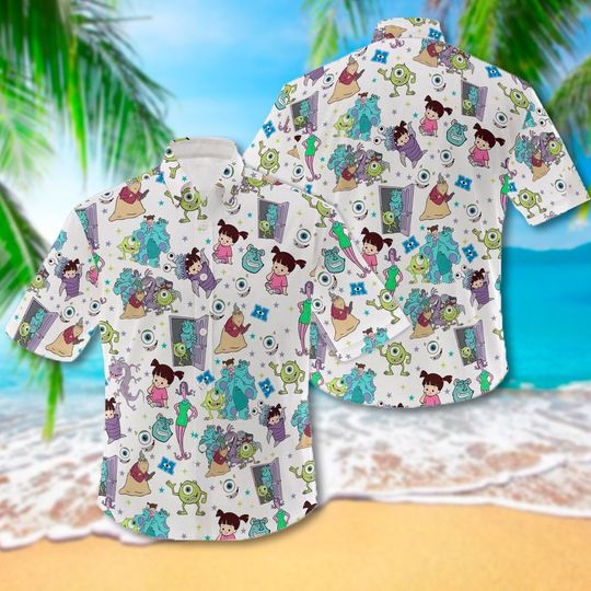 Discover Monsters And The Baby Hawaiian Shirt