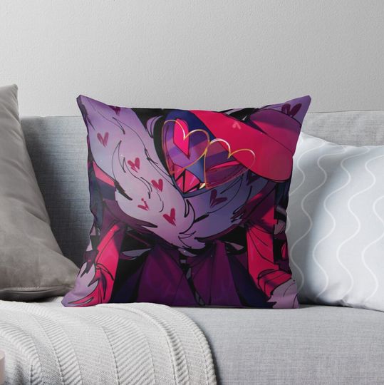 Discover Hazbin Hotel Pillow, Hazbin Hotel Decor