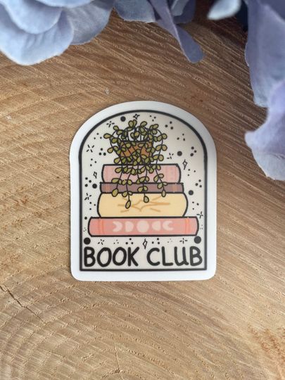 Discover Book Cub Sticker For Book Lovers
