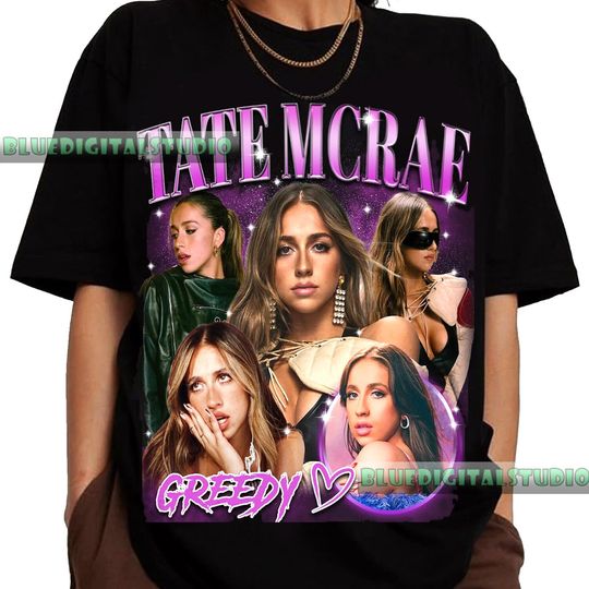 Discover Bootleg Tate McRae 90s Vintage Shirt