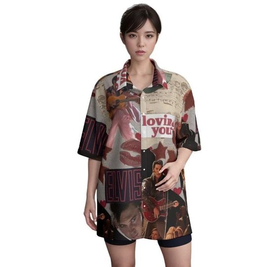 Discover Elvis presley Summer Hawaiian Shirt