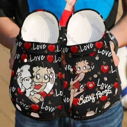 Discover Betty Boop Lover Clog Shoes, Betty Boop Clogs Slipper