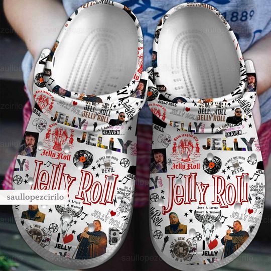 Discover Jelly Roll Shoes, Somebody Save Me Shoes, Jelly Roll Tour Clog