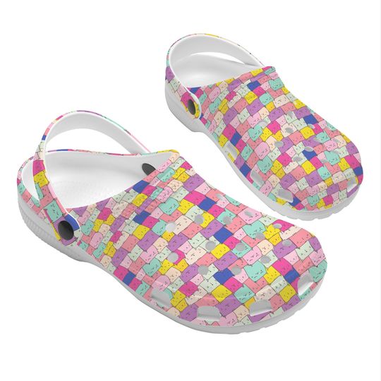 Discover Clogs, Fat Colorful Cats, Womens Clogs