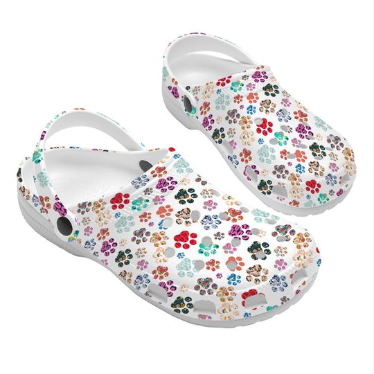 Discover Clogs, Slide On Shoes, Unisex Dog Lover Clogs