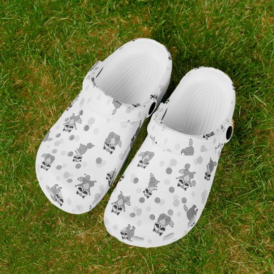 Discover Summer Gift Idea, Raccoon Clogs