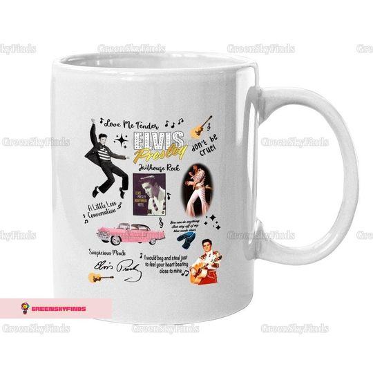 Discover Elvis Presley Travel Mug and Gift