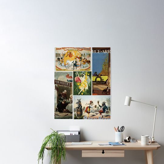Discover Classic Vintage Advertisements Classic Semi-Gloss Poster