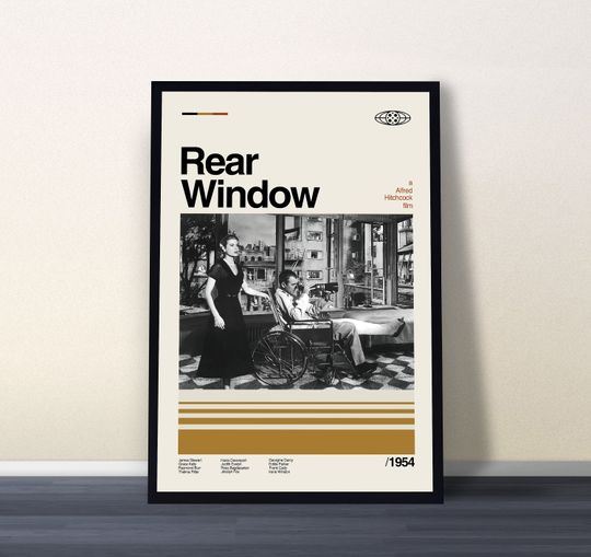 Discover Rear Window Movie Poster Print