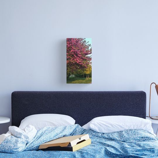 Discover Purple Flowers Canvas Print