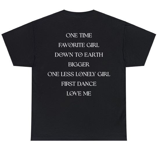 Discover Justin Bieber - My World T-shirt, Justin Bieber Concert & Tour Merch