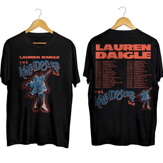 Discover Lauren Daigle 2024 Tour Thank God I Do Shirt, Lauren Daigle Fan Shirt