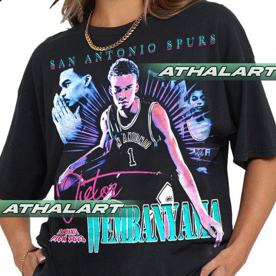 Discover Limited Victor Wembanyama Vintage 90s T-Shirt