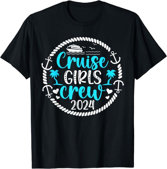 Discover Cruise Girls Crew 2024 Vacation Girls Cruising 2024 T-Shirt