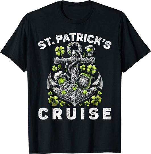Discover St Patricks Day 2024 Cruise Family Cruise Squad 2024 T-Shirt