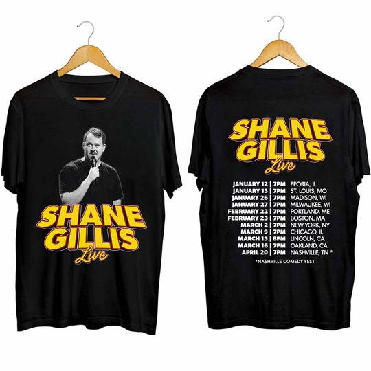 Discover Shane Gillis 2024 Tour Shirt