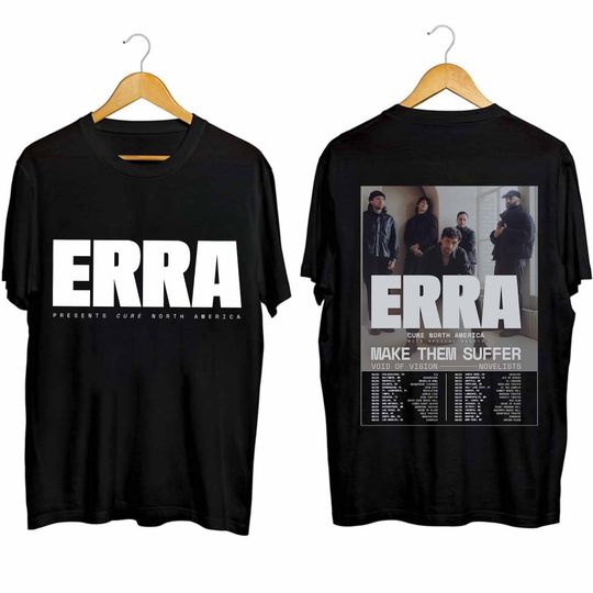 Discover Erra Cure 2024 North American Tour Shirt