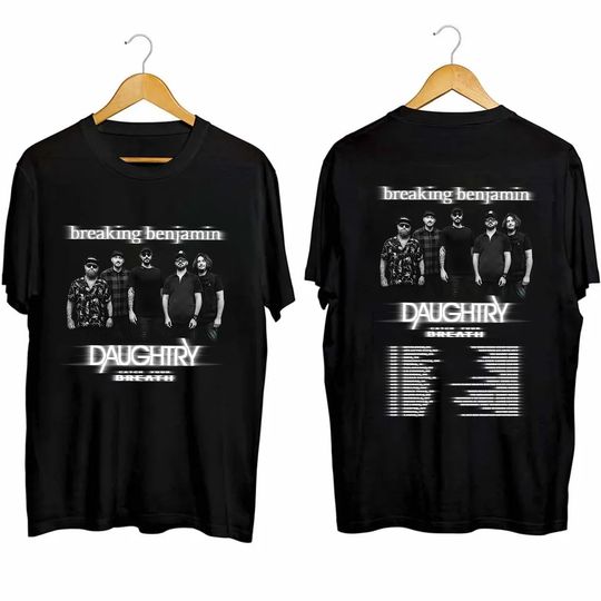Discover Breaking Benjamin US Tour 2024 Shirt