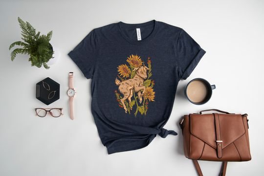 Discover Floral Baby Goat Shirt, Nature Lover Gift