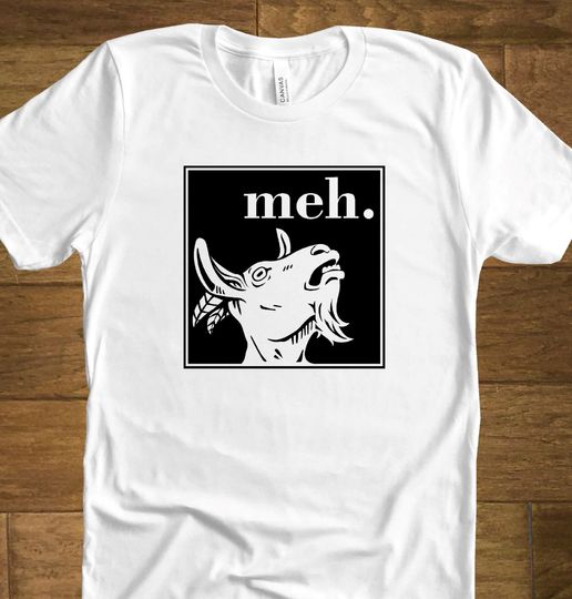 Discover Meh GOAT Farm Animal Shirt