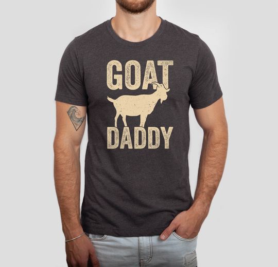 Discover Funny Goat Dad Shirt