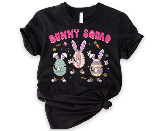 Discover Easter Bunny Celebration Squad T-Shirt