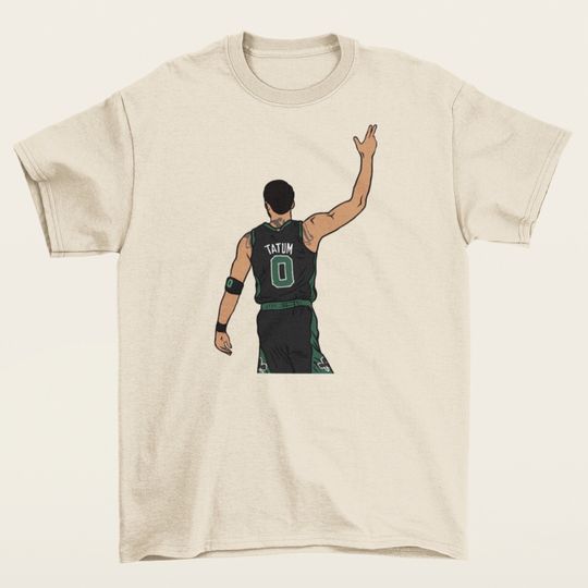 Discover Jayson Tatum 3 Point Celebration T-Shirt