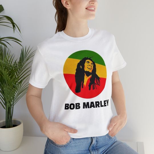 Discover Bob Marley Shirt, Bob Marley The King of Reggae T-Shirt