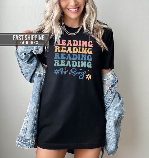 Discover Reading is Sexy Tshirt,  Reading Shirt