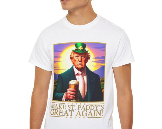 Discover Make Saint Paddys Day Great Again Shirt | Funny St Patricks Day