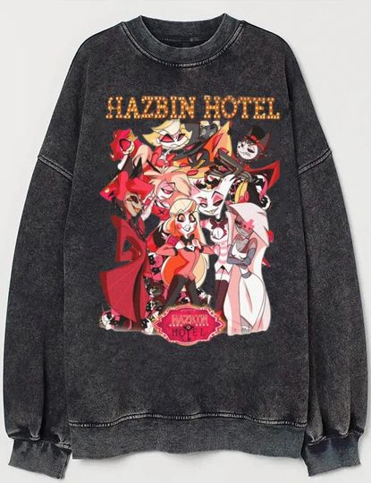 Discover Hazbin Hotel Characters Shirt,  Helluva Boss Sweatshirt
