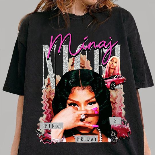 Discover Nicki Minaj Tour T-Shirt - Official Merchandise