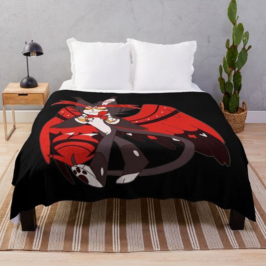 Discover Husk Hotel Blanket, Hazbin Hotel Fan Gift