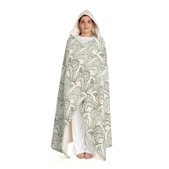Discover Lorien Leaf Hooded Blanket